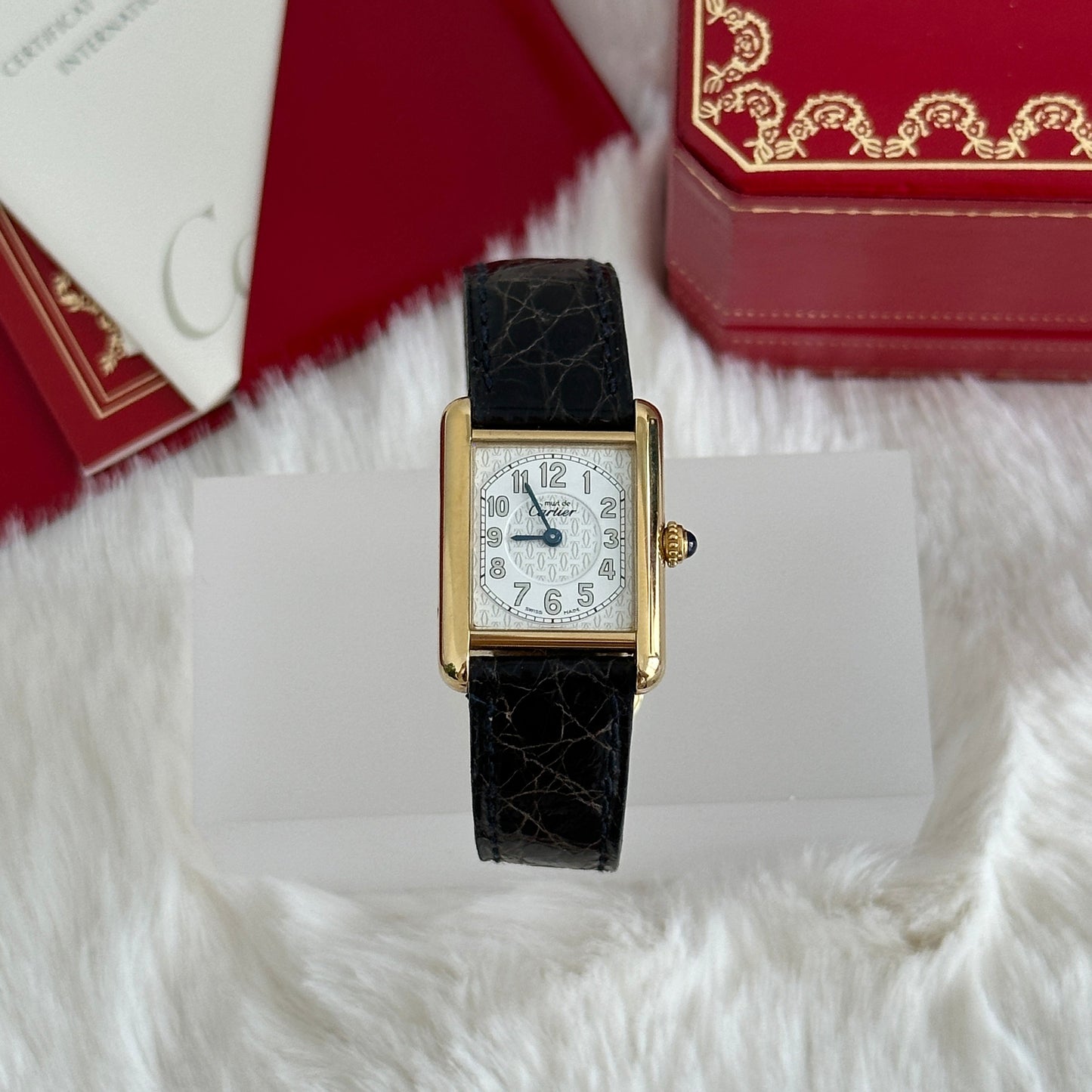Cartier Tank Must SM Ref. 2415 - Leluxe Vintage Sdn. Bhd.