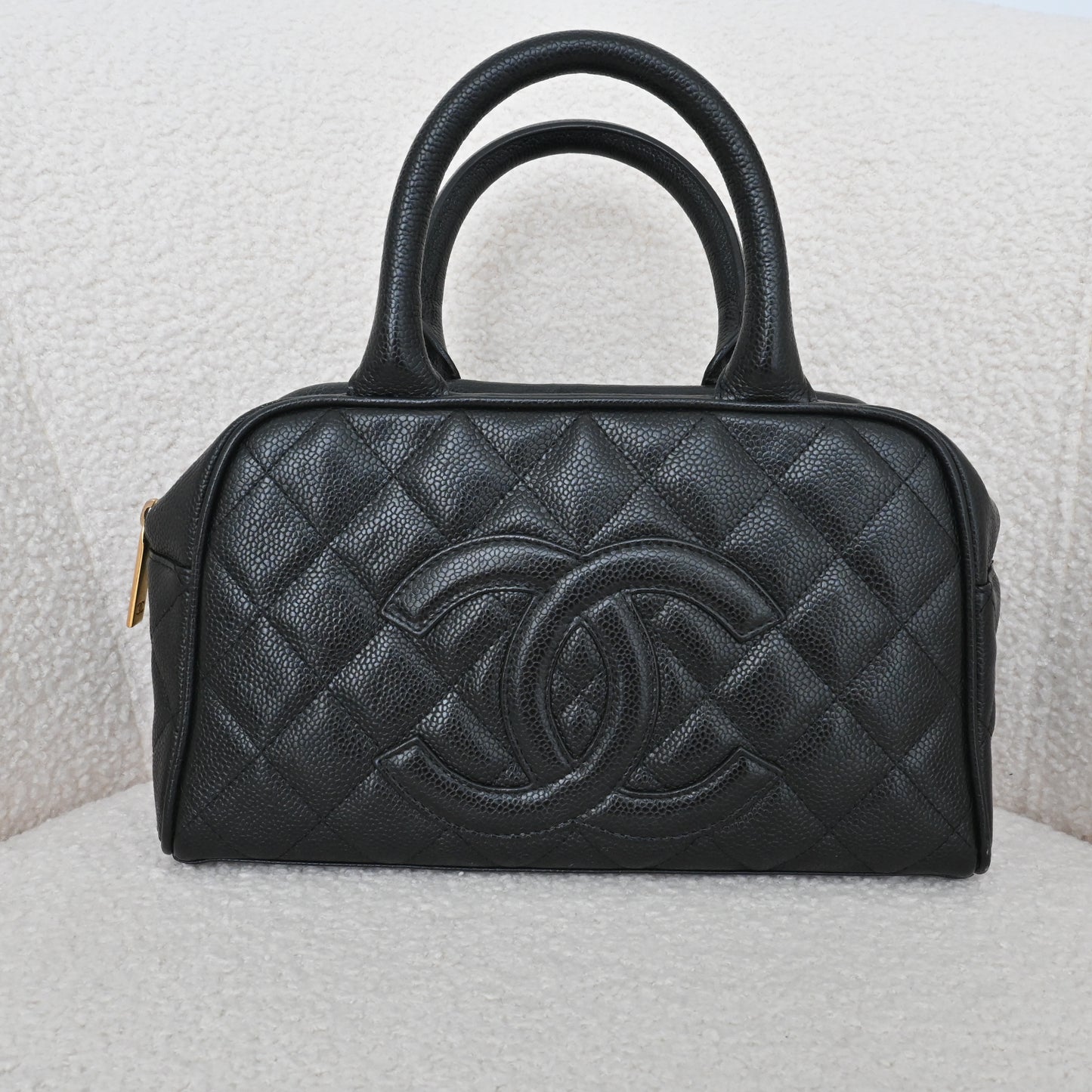 Chanel Bowling Bag Caviar