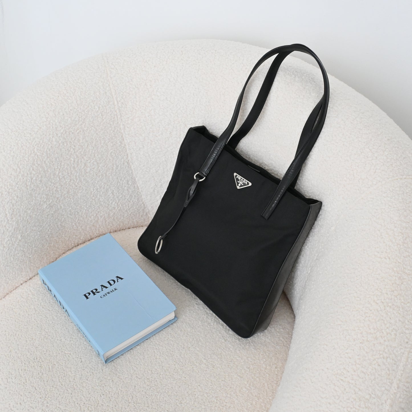 Prada Nylon Tote Black