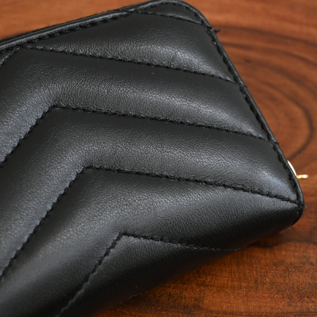 YSL Cassandre Matelasse Coin Card Wallet
