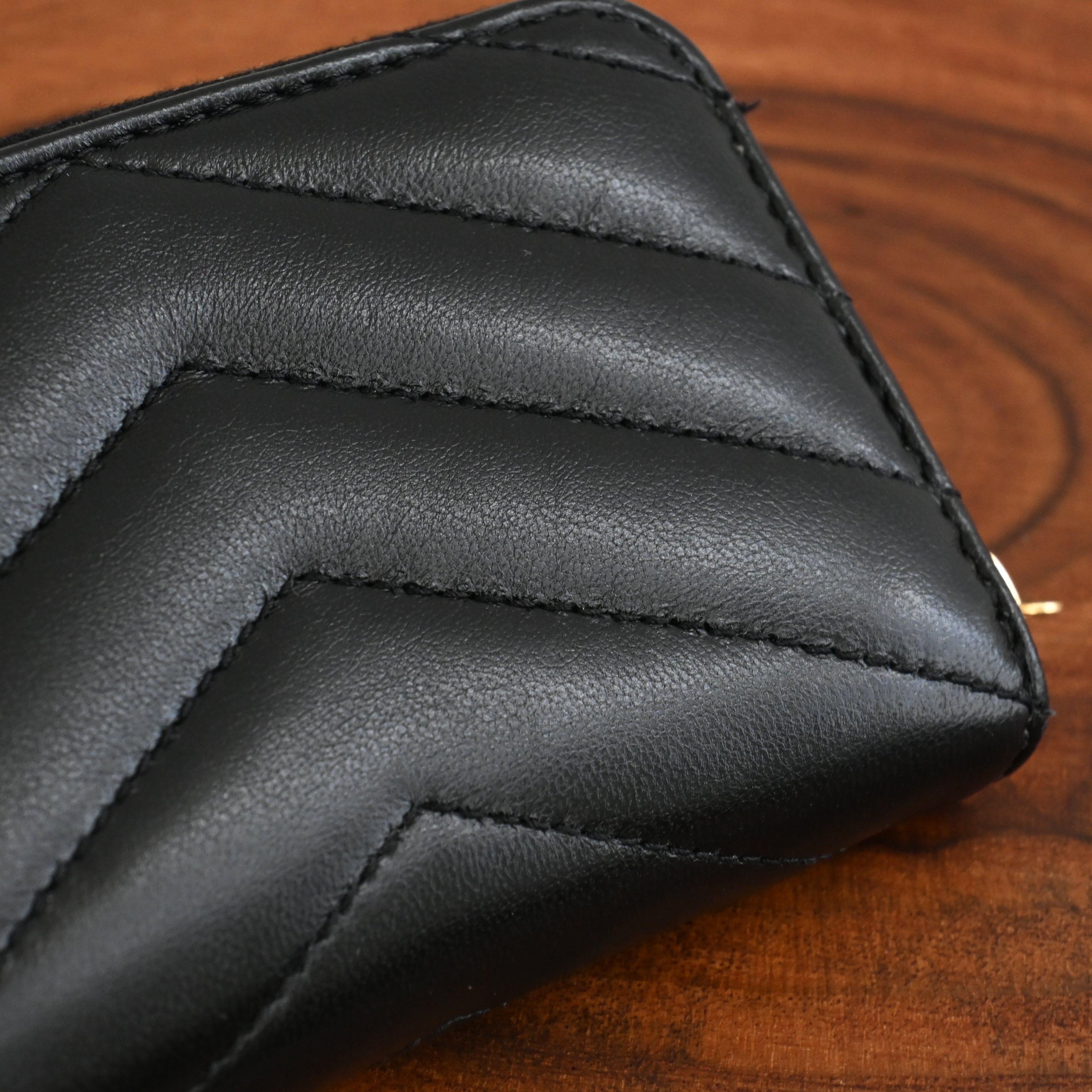 YSL Cassandre Matelasse Coin Card Wallet