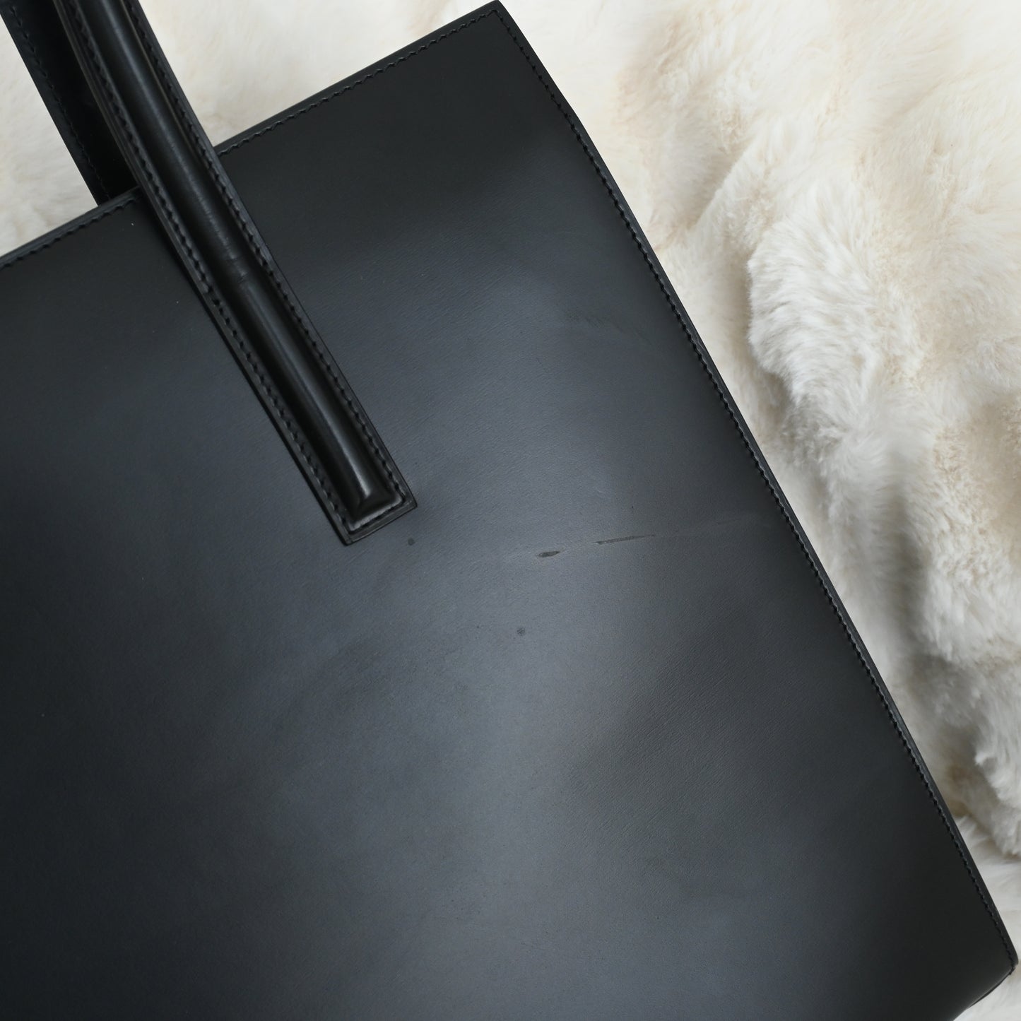 Cartier Panthère Vintage Box Leather Tote