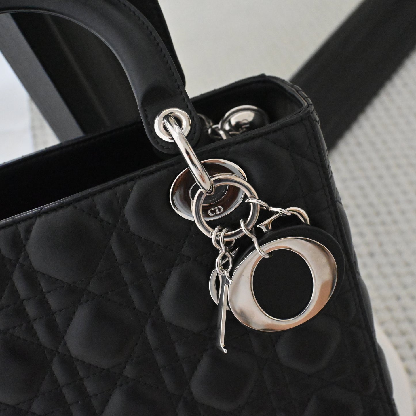 Lady Dior Medium in Black