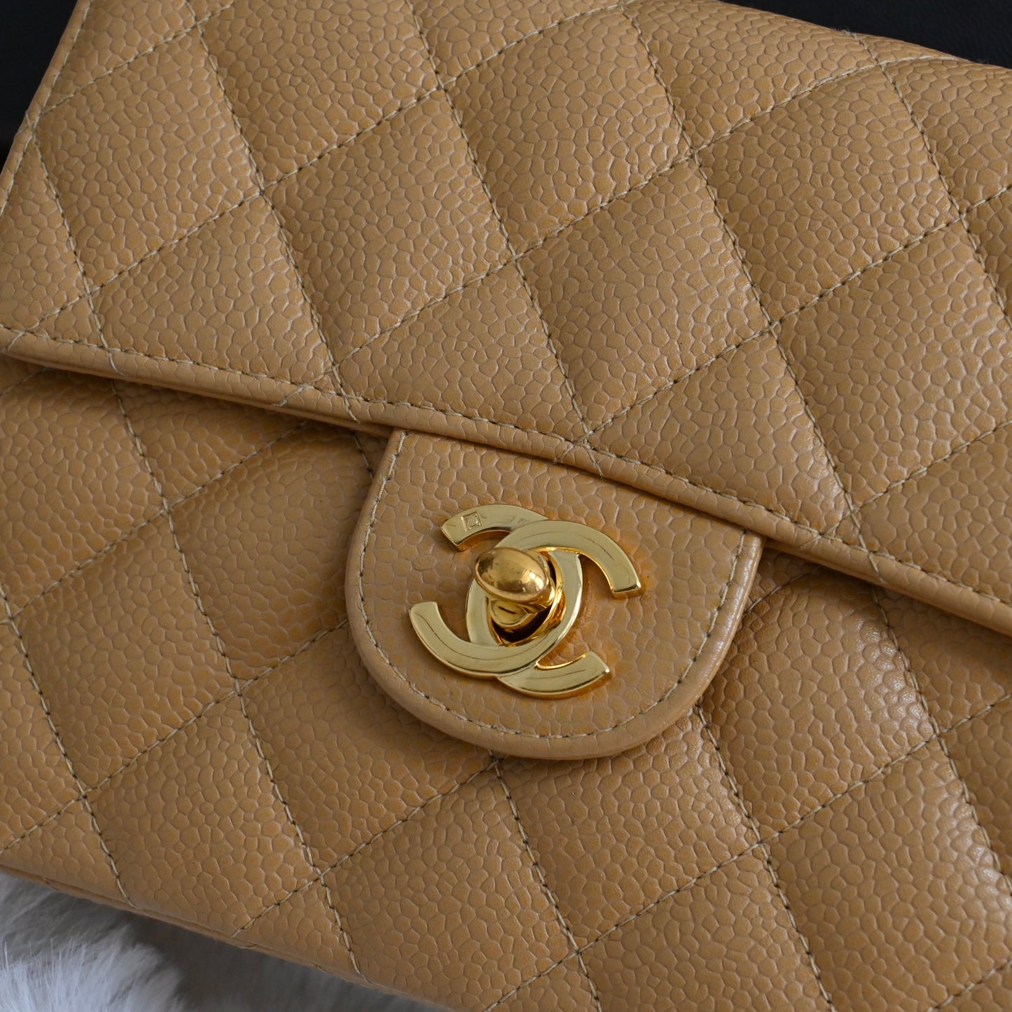 Vintage Chanel Mini Square Classic Flap Bag