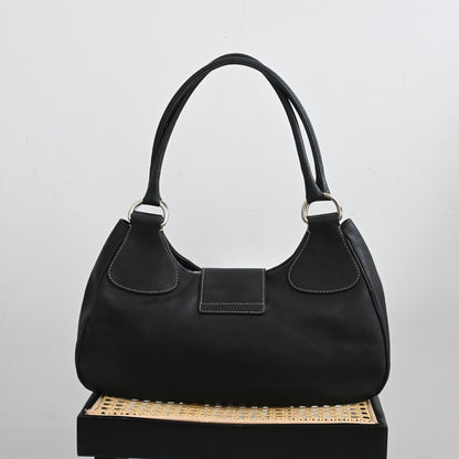 Prada Vitello Daino Moon Bag