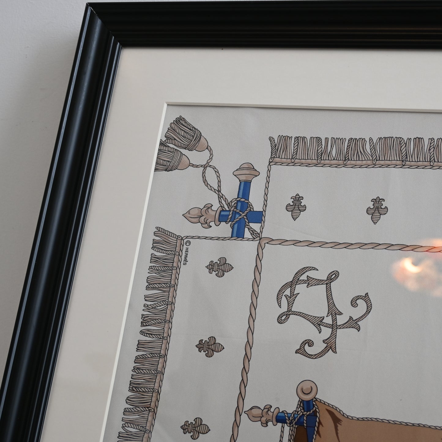 Hermès 'Vue du Carosse de la Galère la Réale' Silk Scarf