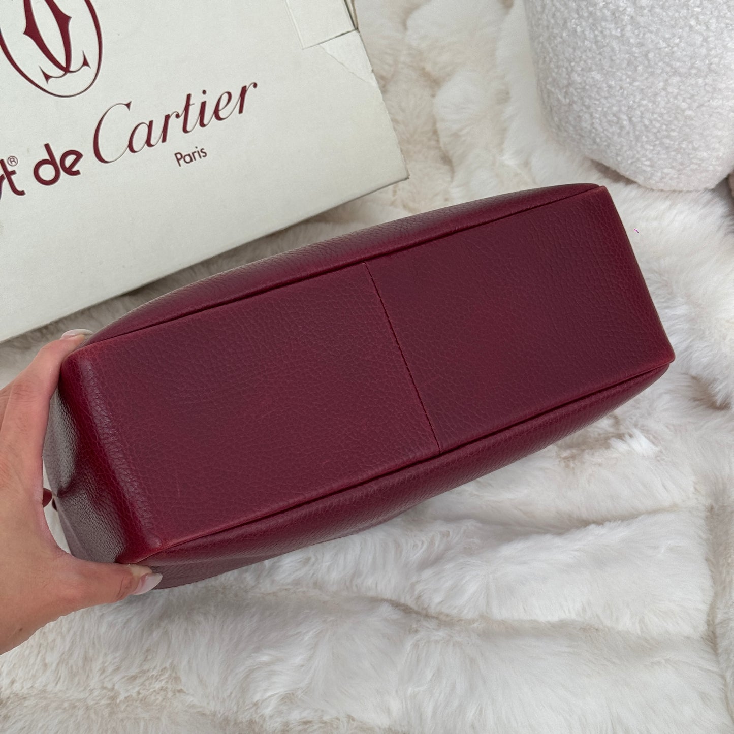 Must de Cartier Trinity Burgundy Lunchbox