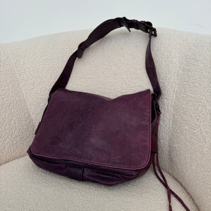 Balenciaga Violet Hobo Shoulder Bag