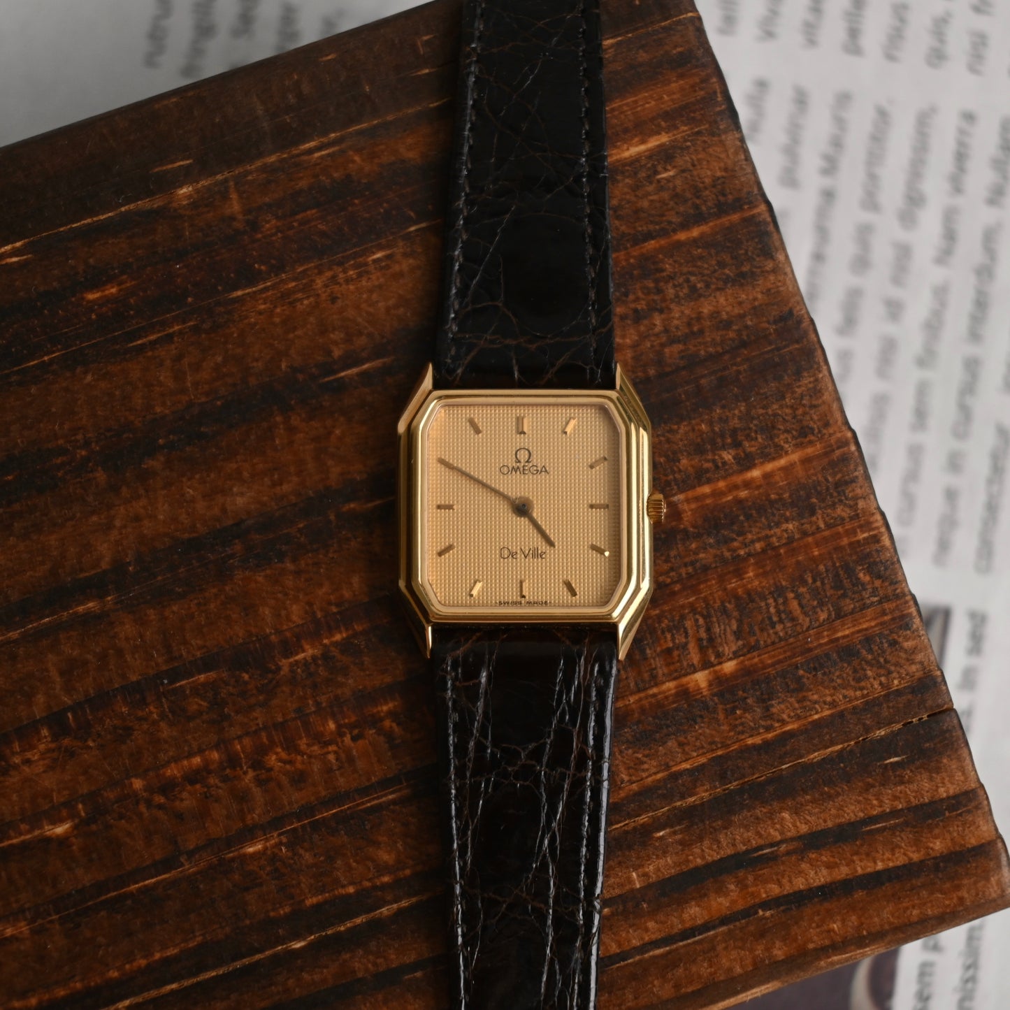 Omega De Ville Octagon Tank Cal.1450 Ref.5910272.1