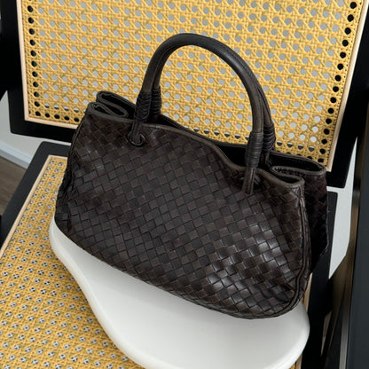 Bottega Veneta Intrecciato Leather Tote Bag - Leluxe Vintage Sdn. Bhd.
