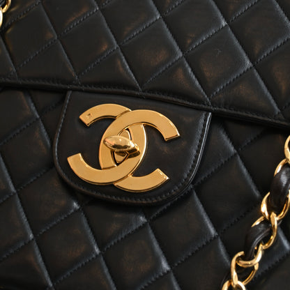 Chanel Matelassé Maxi XL Jumbo CC Flap Bag