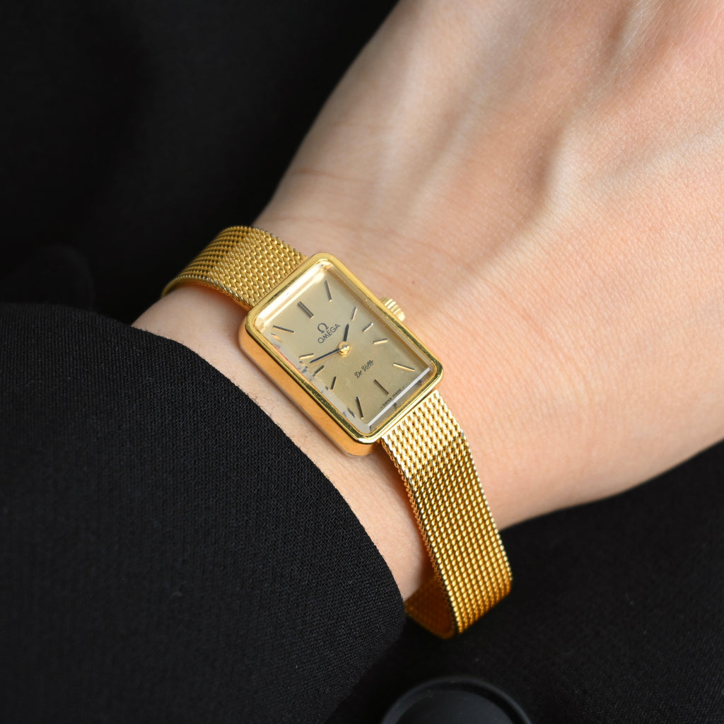 Omega DeVille Emerald by Andrew Grima Manual Cal.1100 Ref.511.555 - Leluxe Vintage Sdn. Bhd.