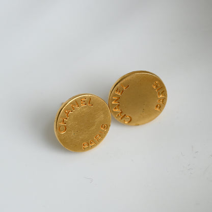 Chanel Logo 98P Piercing Earring