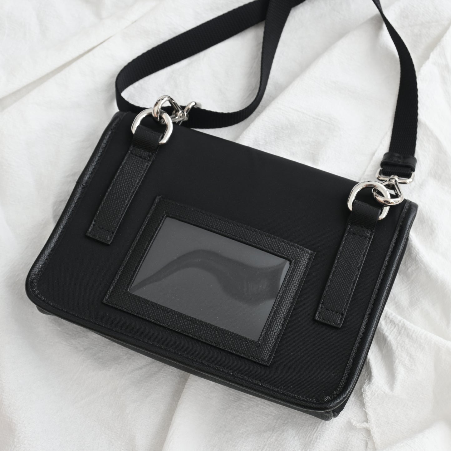 Prada Re-Nylon & Saffiano Leather Smartphone Case