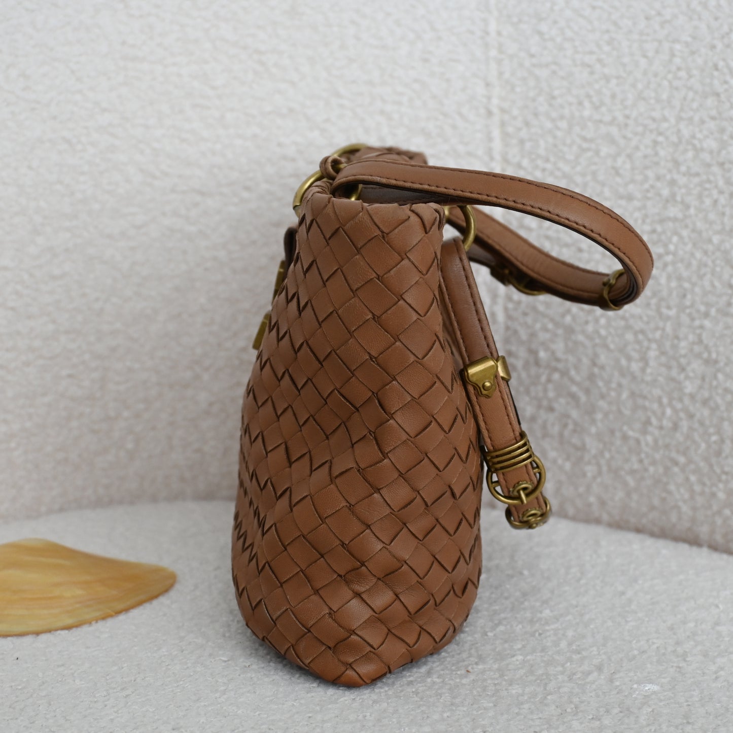 Bottega Veneta Intrecciato Mini Capri Tote