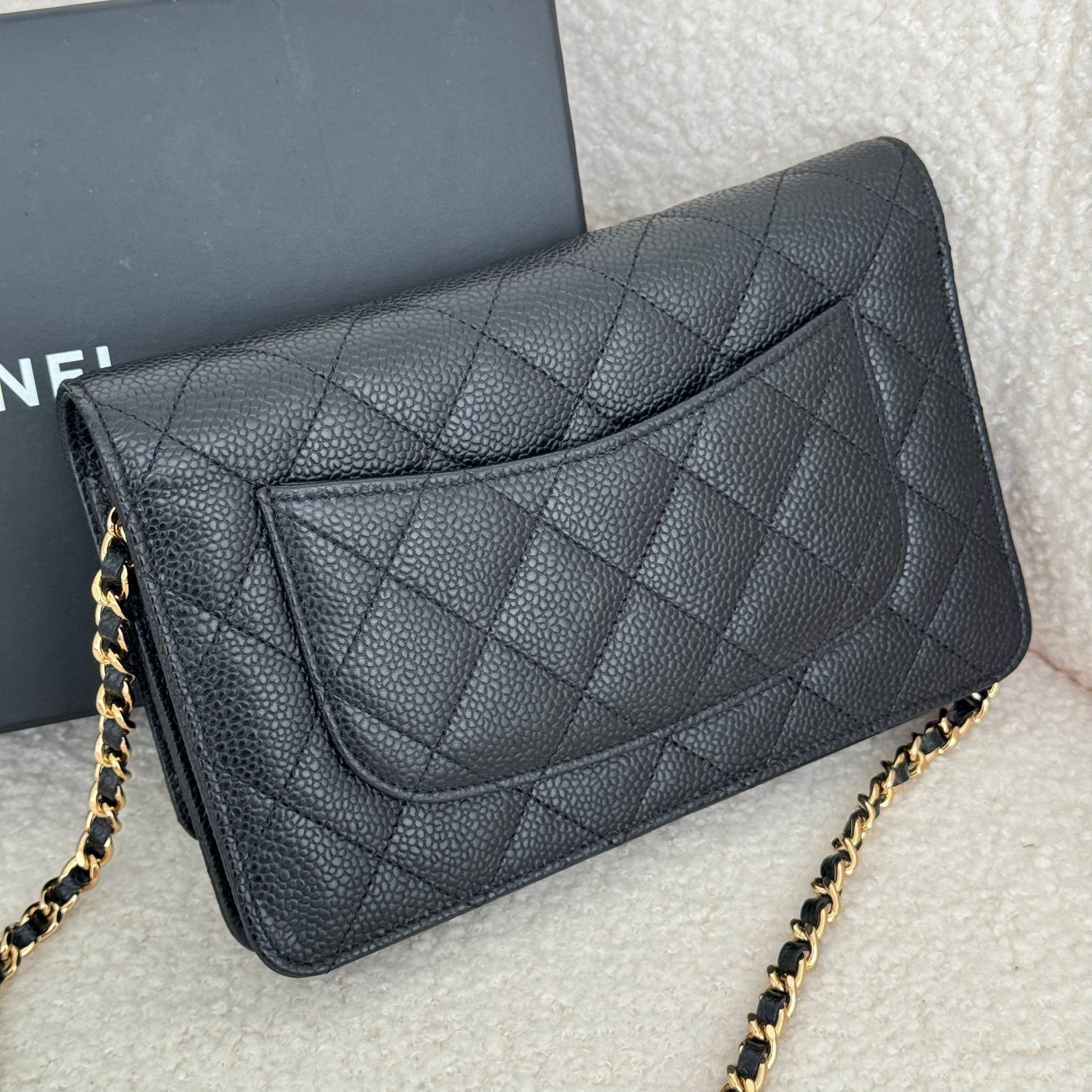 Chanel Wallet On Chain Caviar Leather