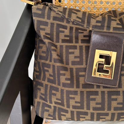 Fendi Zucca Mamma Baguette Bag