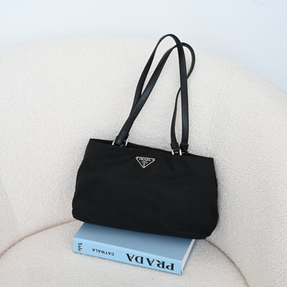 Prada Tessuto Nylon Tote Handbag
