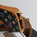 Louis Vuitton x Takashi Murakami Black Multicolour Shirley - Leluxe Vintage Sdn. Bhd.