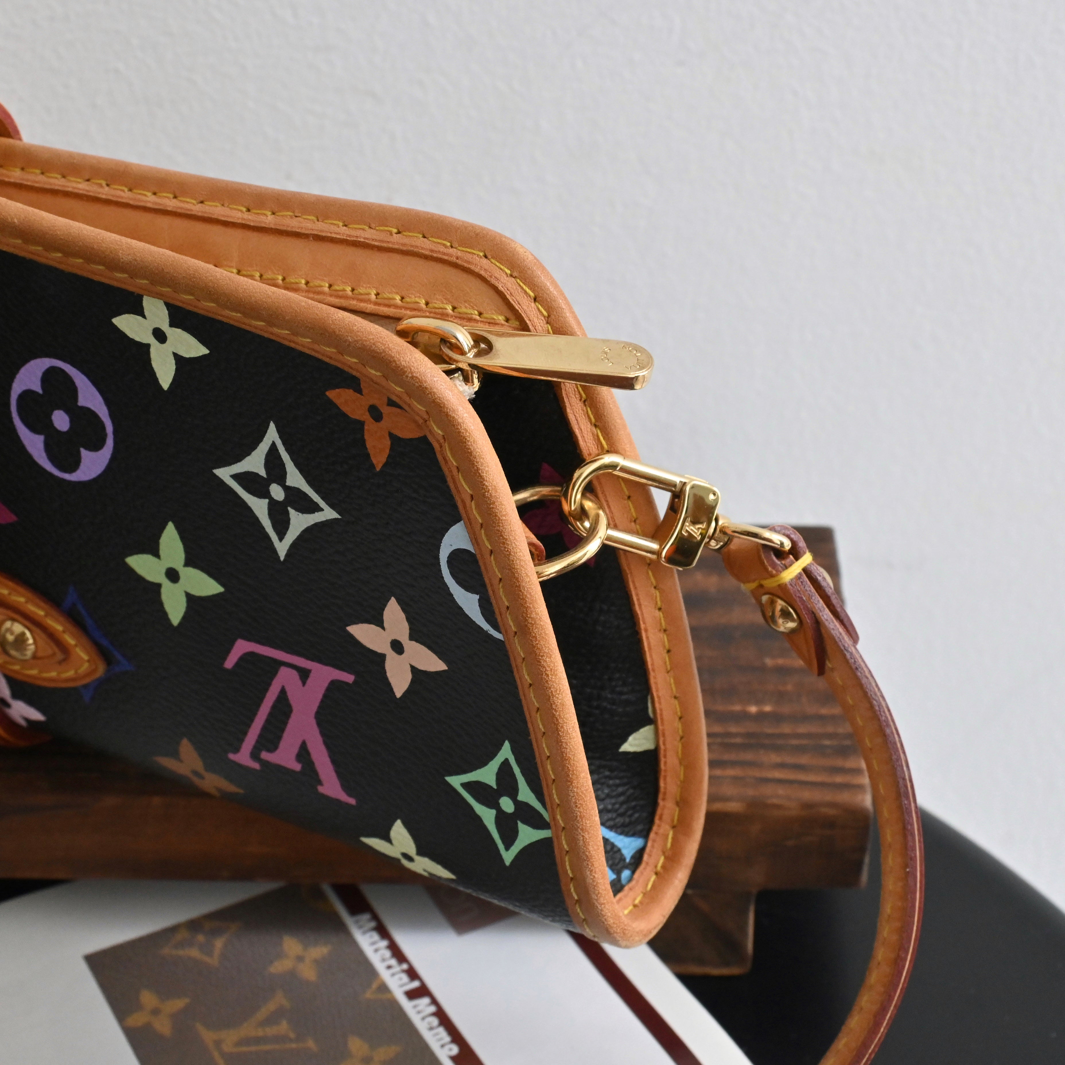 Louis Vuitton x Takashi Murakami Black Multicolour Shirley - Leluxe Vintage Sdn. Bhd.