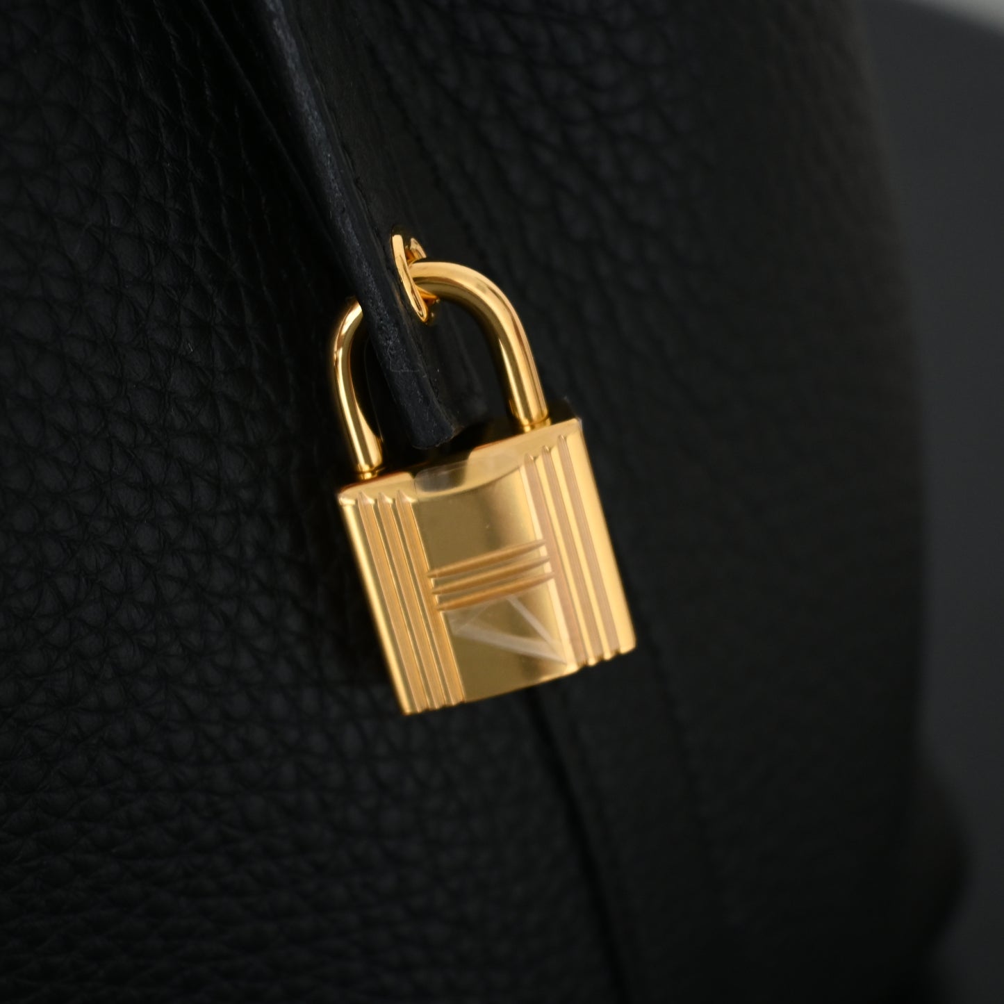 Hermes Picotin Lock 18 Noir GHW