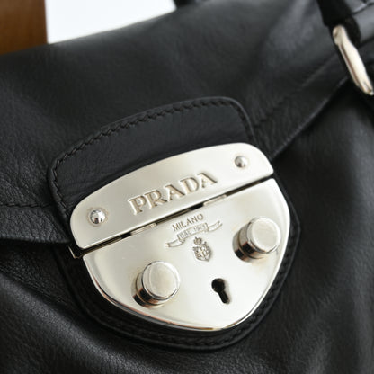 Prada Antic Easy Barrel Shoulder Bag