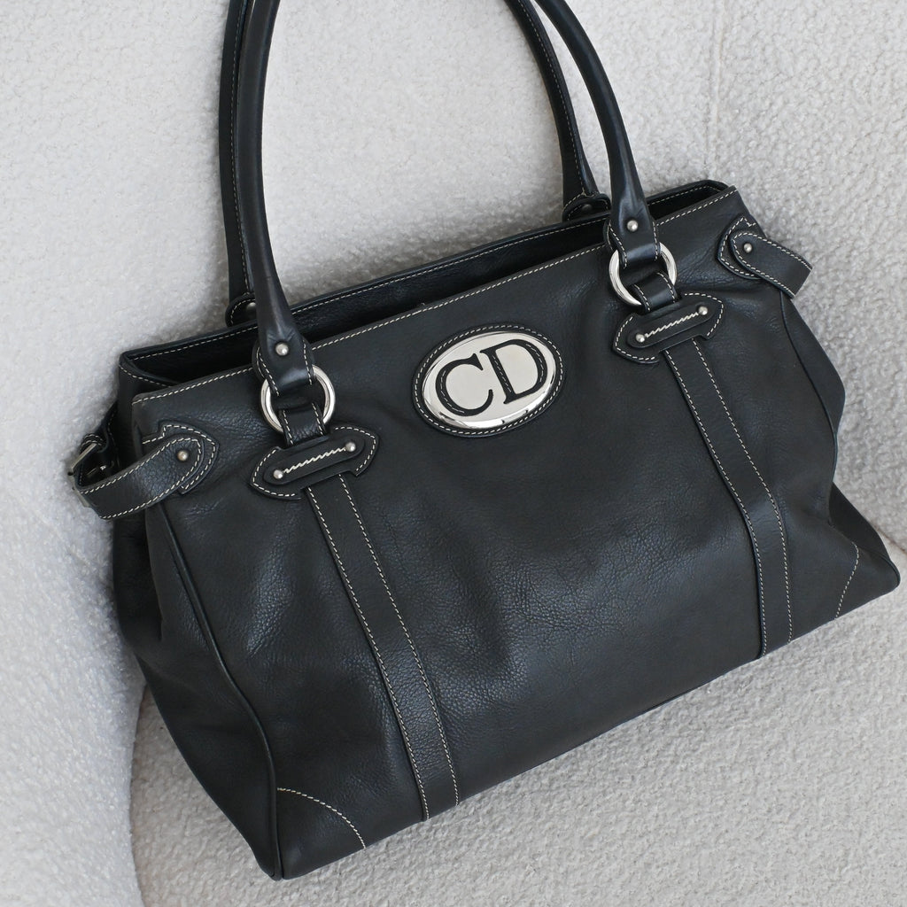 Christian Dior Germain Medium Satchel 2006s - Leluxe Vintage Sdn. Bhd.