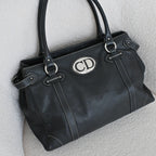 Christian Dior Germain Medium Satchel 2006s - Leluxe Vintage Sdn. Bhd.