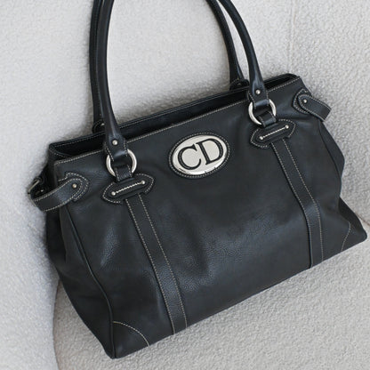 Christian Dior Germain Medium Satchel 2006s - Leluxe Vintage Sdn. Bhd.