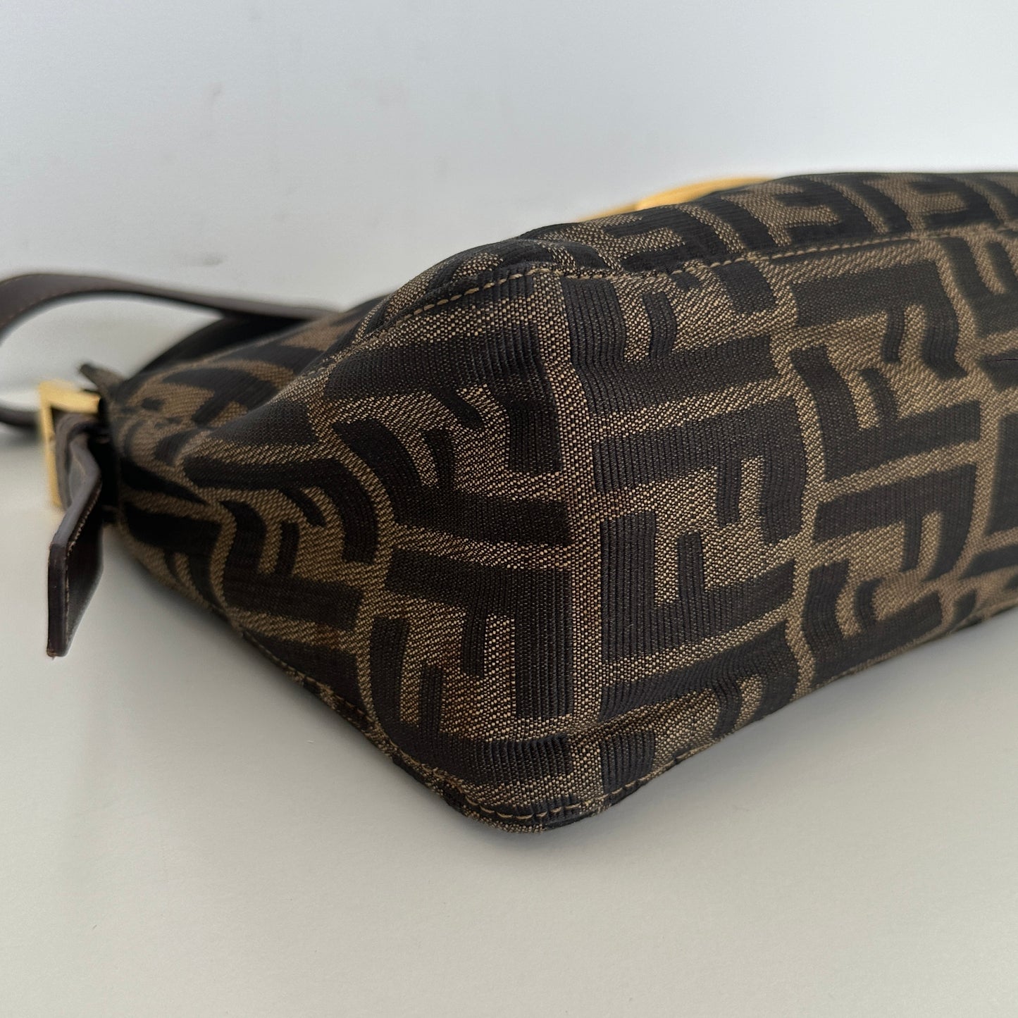 Fendi Zucca Monogram Shoulder Bag