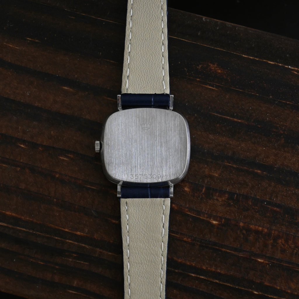 Rolex Cellini 4082 WG Gradient Blue Watch - Leluxe Vintage Sdn. Bhd.