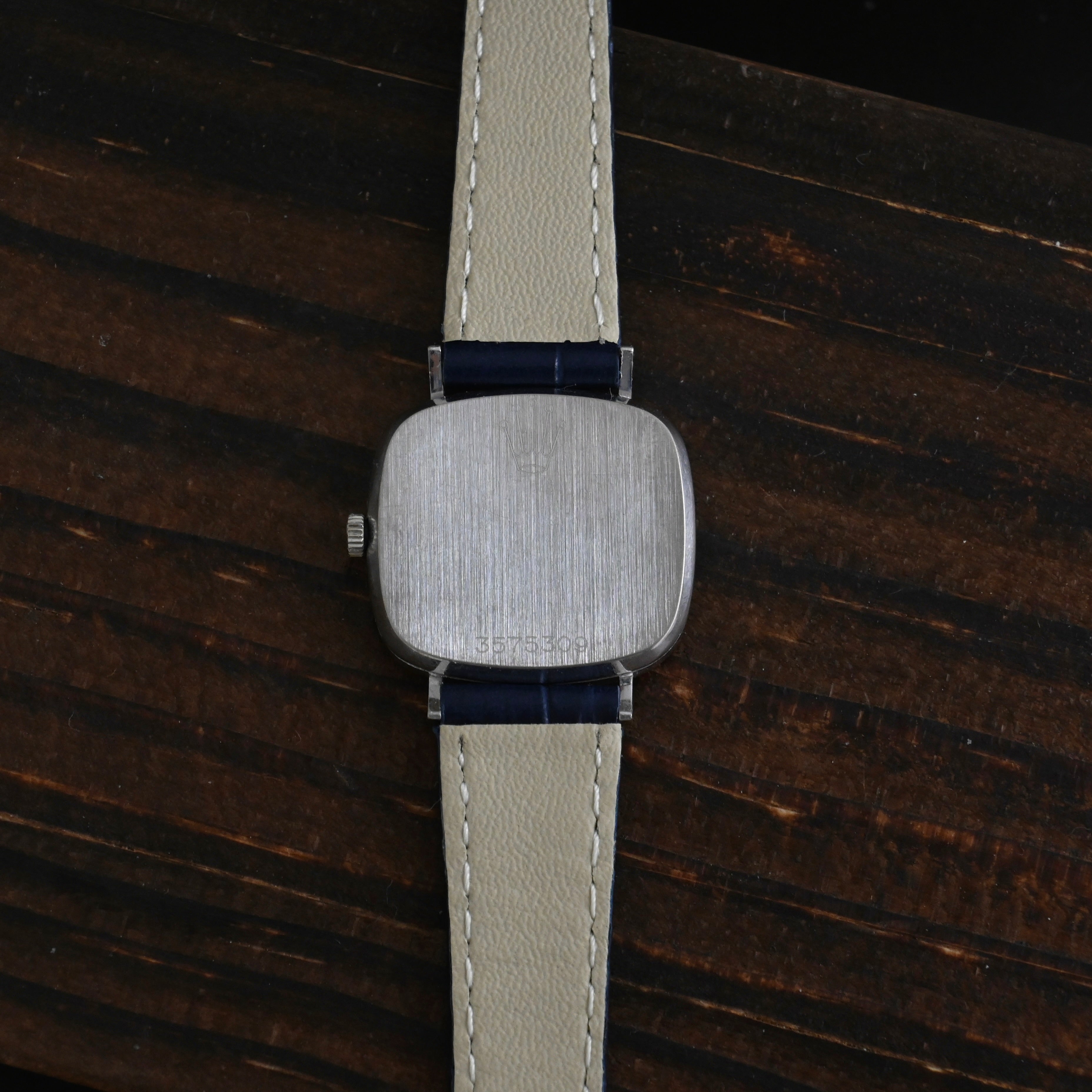 Rolex Cellini 4082 WG Gradient Blue Watch - Leluxe Vintage Sdn. Bhd.