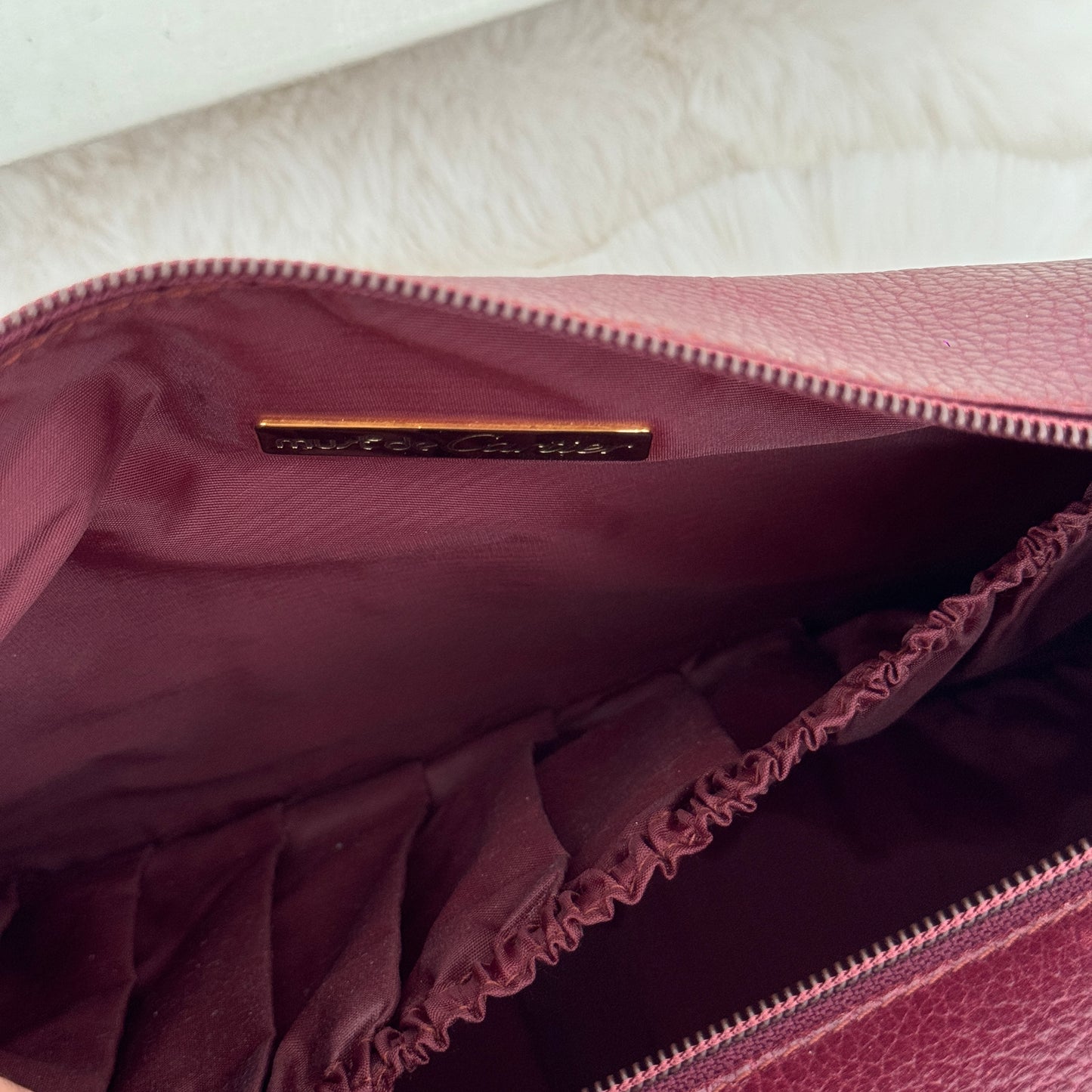 Must de Cartier Trinity Burgundy Lunchbox