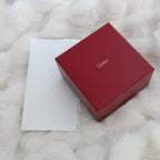 Cartier D'Amour Bracelet with 1P 0.04 carat Diamond 18K PG Mini Model - Leluxe Vintage Sdn. Bhd.