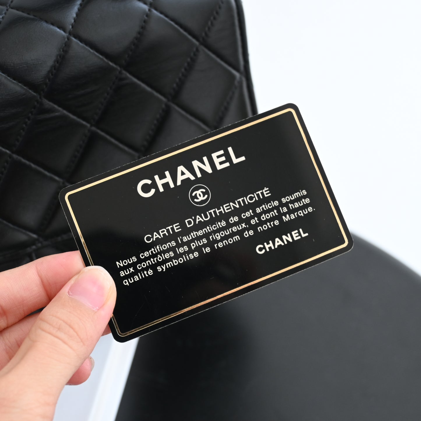 Chanel Top Handle Kelly Parent Flap Bag