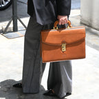 Loewe Anagram Briefcase Document Bag - Leluxe Vintage Sdn. Bhd.