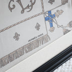 Hermès 'Vue du Carosse de la Galère la Réale' Silk Scarf - Leluxe Vintage Sdn. Bhd.