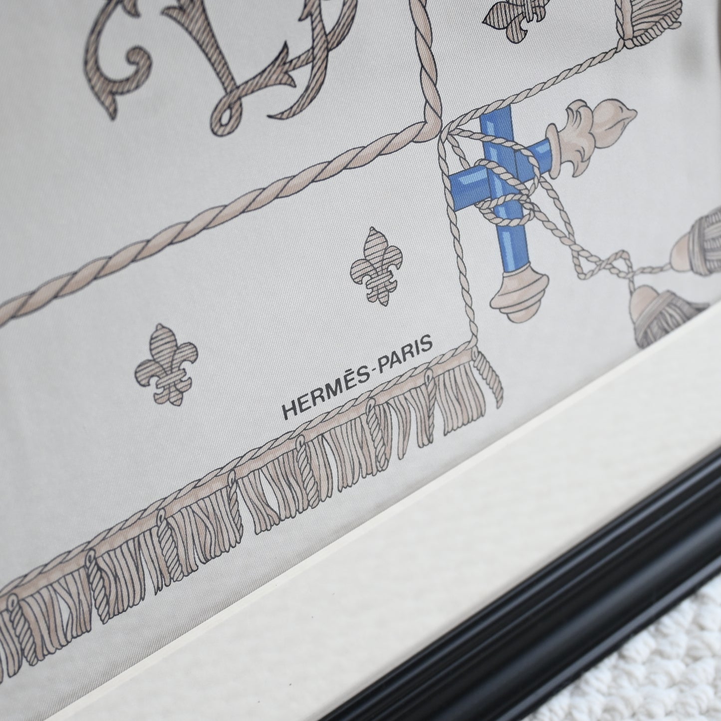 Hermès 'Vue du Carosse de la Galère la Réale' Silk Scarf