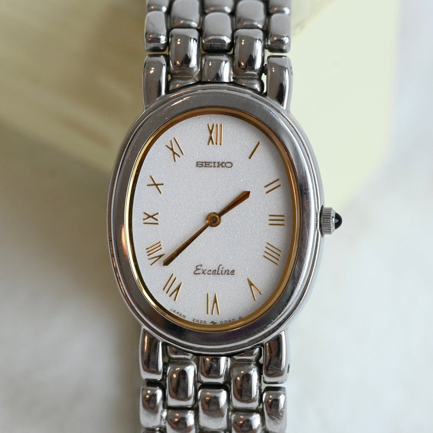 Seiko 2N20-5020 Oval Exceline Watch