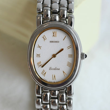 Seiko 2N20-5020 Oval Exceline Watch