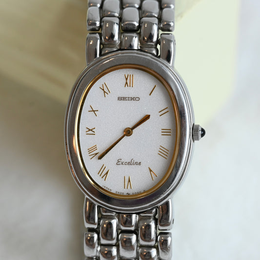 Seiko 2N20-5020 Oval Exceline Watch