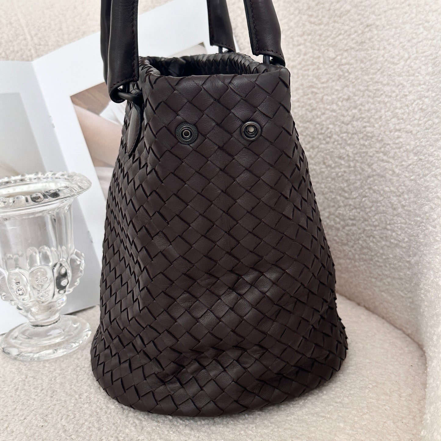 Bottega Veneta Intrecciato Nappa Bucket Bag