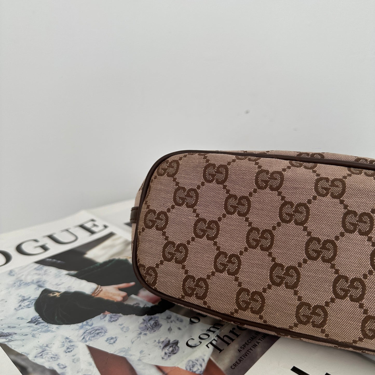 Gucci GG Boat Pochette Canvas