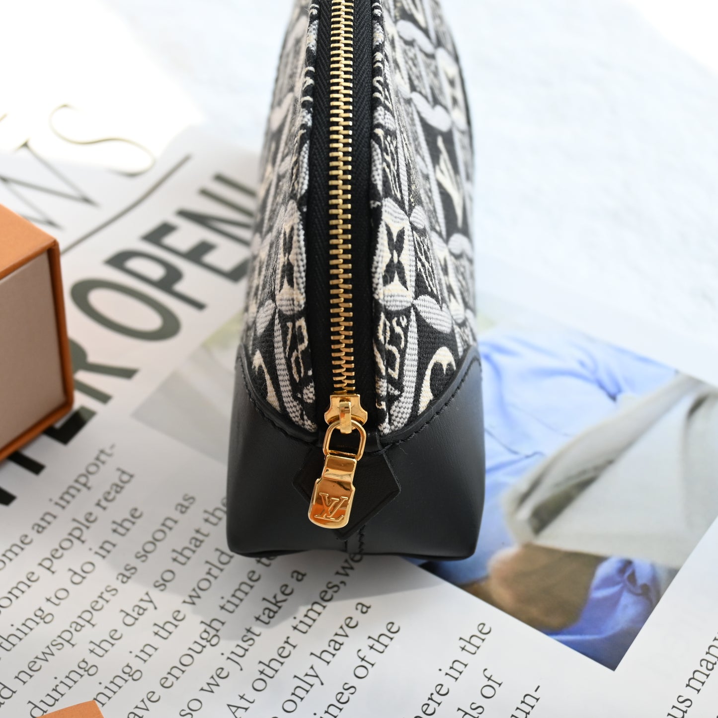 Louis Vuitton Jacquard Since 1854 Cosmetic Pouch