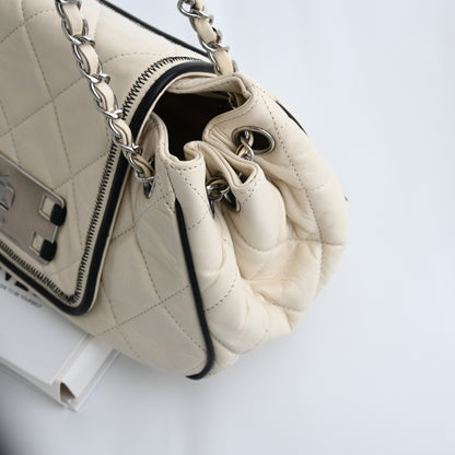 Chanel Matelasse Lambskin Chain Tote Bag 2.55 SHW