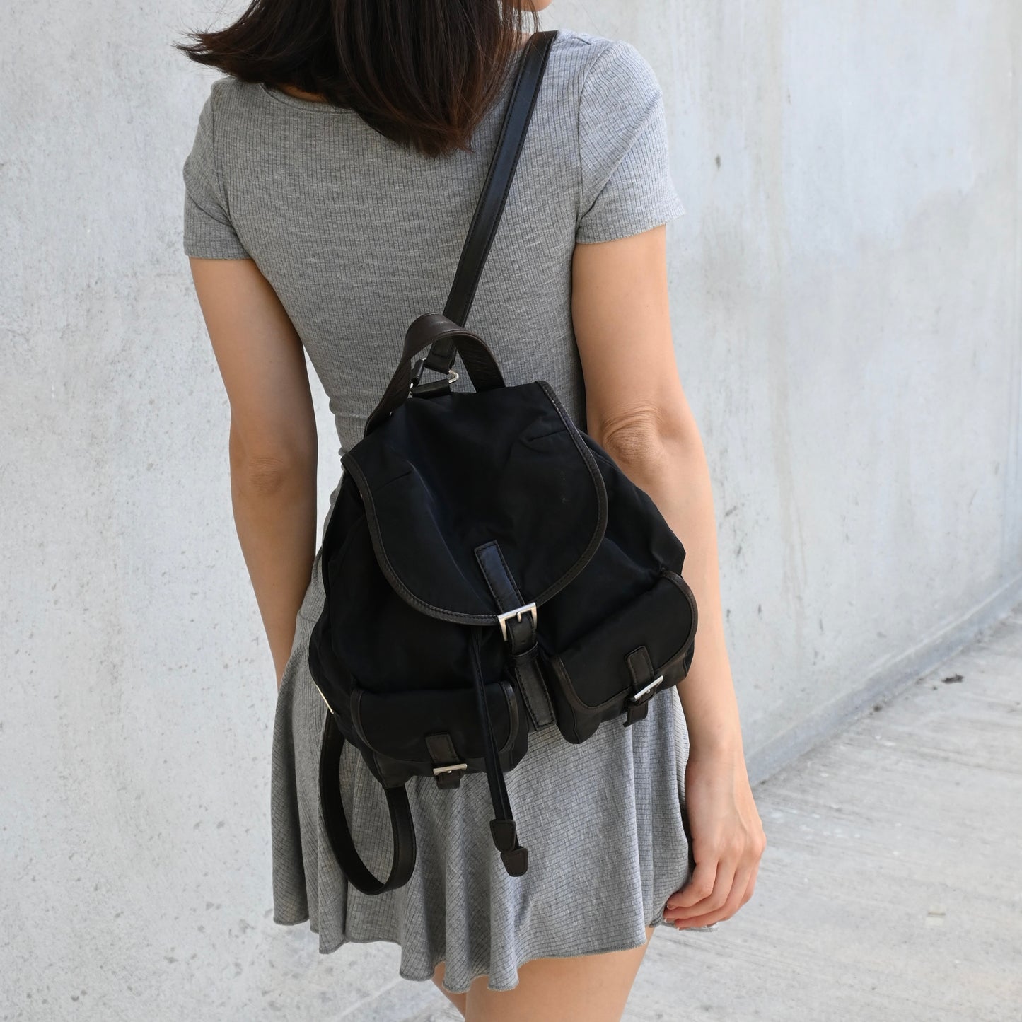 Prada Nylon Small Backpack