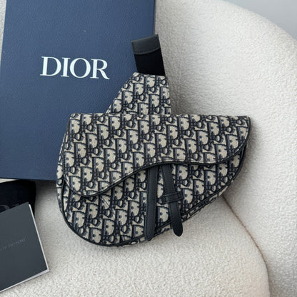 Dior Jacquard Oblique Saddle