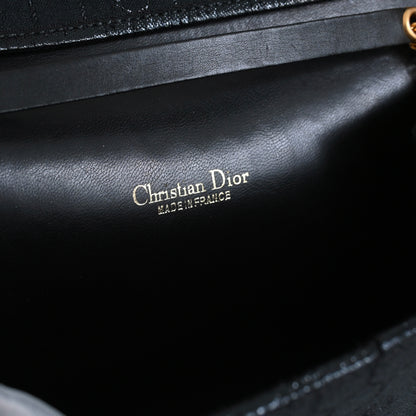 Dior Black Honeycomb Chain Bag