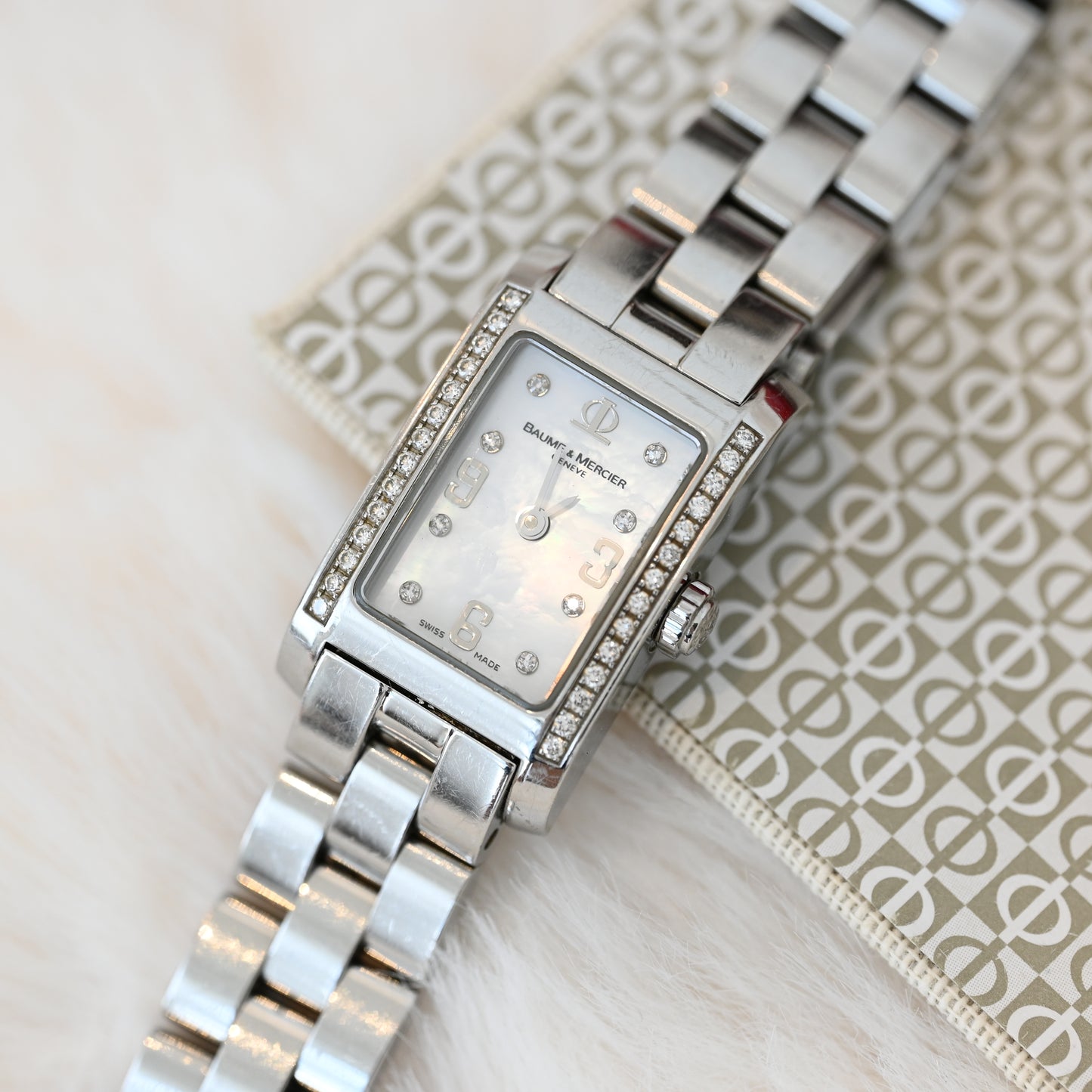 Baume & Mercier Hampton Mini Diamond Watch