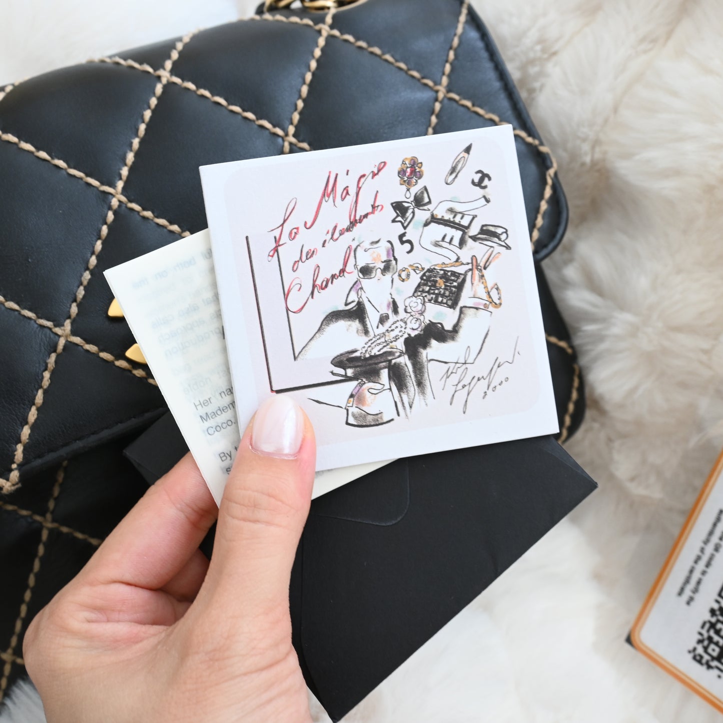 Chanel Wild Stitch Flap Chain Bag